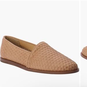 Nisolo Mara Flats Woven Leather Brown 8.5